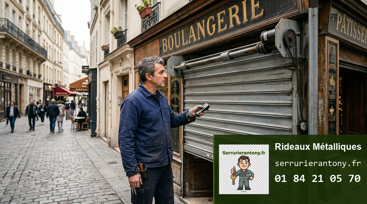 Serrurier Antony — Rideaux Métalliques à Antony (92160)